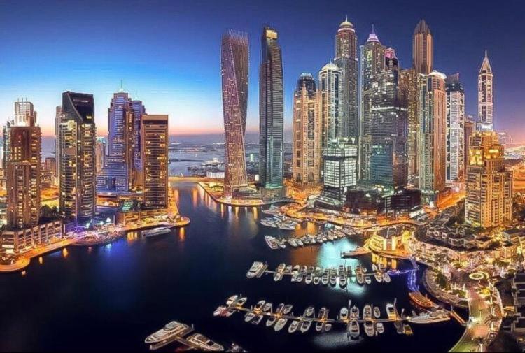 Apartmán Marina Diamond 2 Dubaj Exteriér fotografie