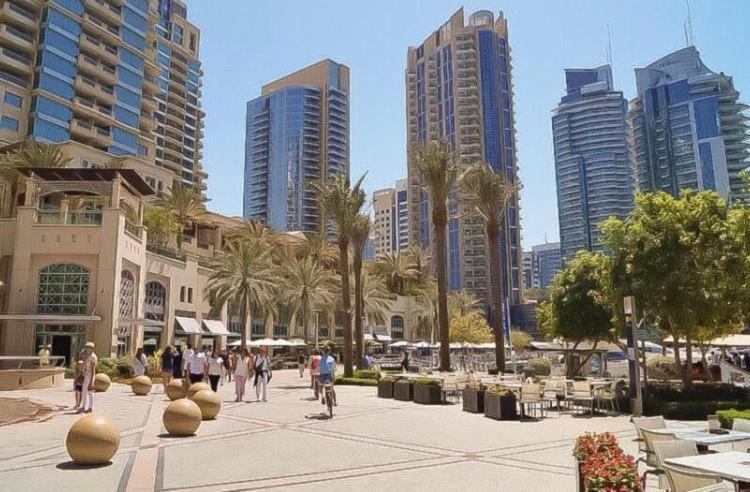 Apartmán Marina Diamond 2 Dubaj Exteriér fotografie